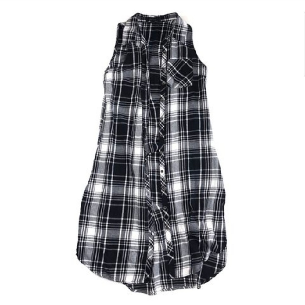 Love Tree Flannel Dress
